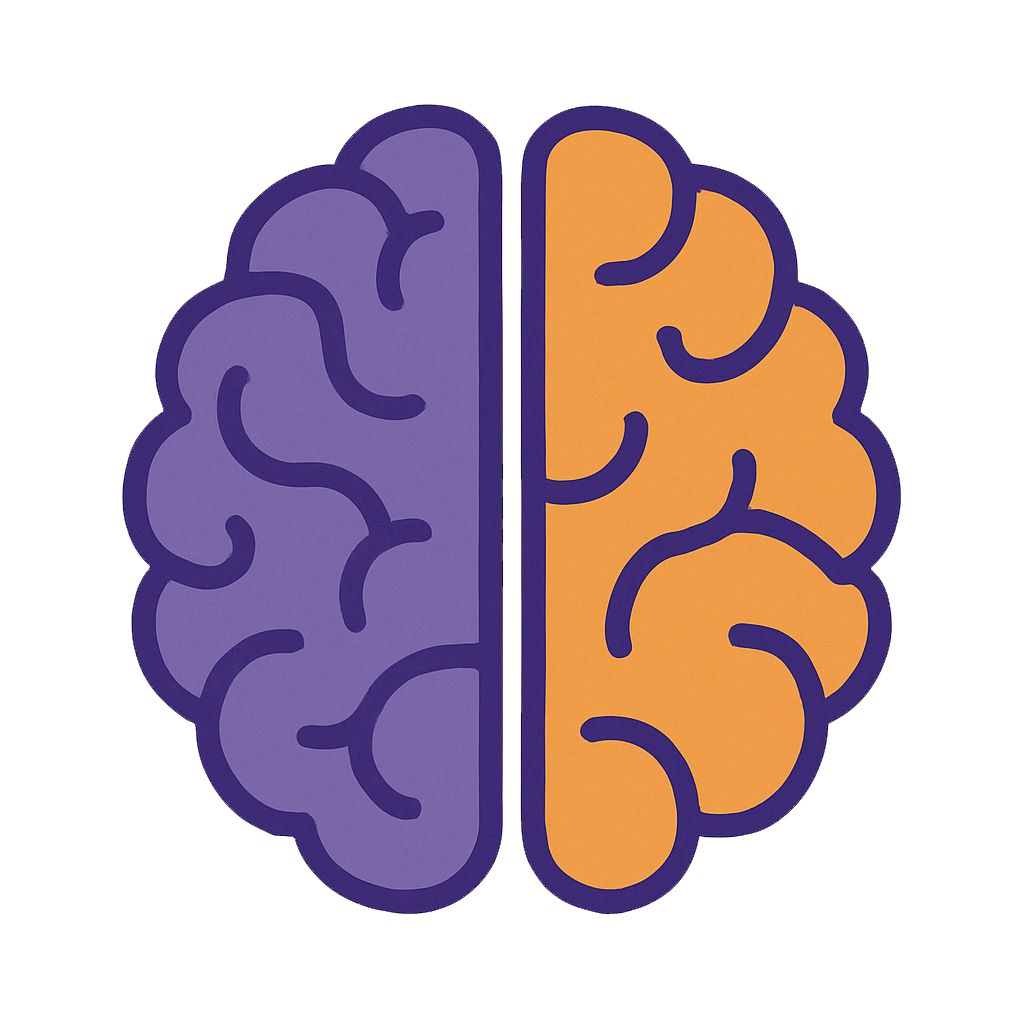 Illustration eines Gehirns als Symbol für neurologische Erkrankungen und neurologische Physiotherapie.